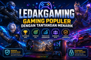 LEDAKGAMING: Gaming Populer dengan Tantangan